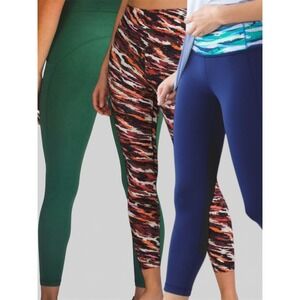 Bundle Lot (3) Lululemon Leggings Size 10 Women's Activewear